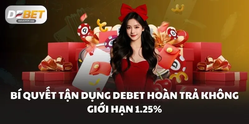 Bí quyết tận dụng DEBET hoàn trả không giới hạn 1.25%