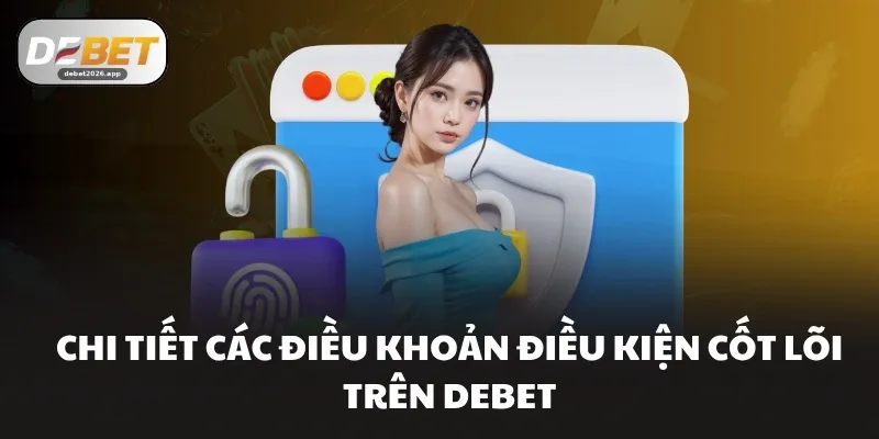 Chi tiết các điều khoản điều kiện cốt lõi trên DEBET