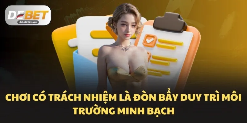 Chơi có trách nhiệm là đòn bẩy duy trì môi trường minh bạch