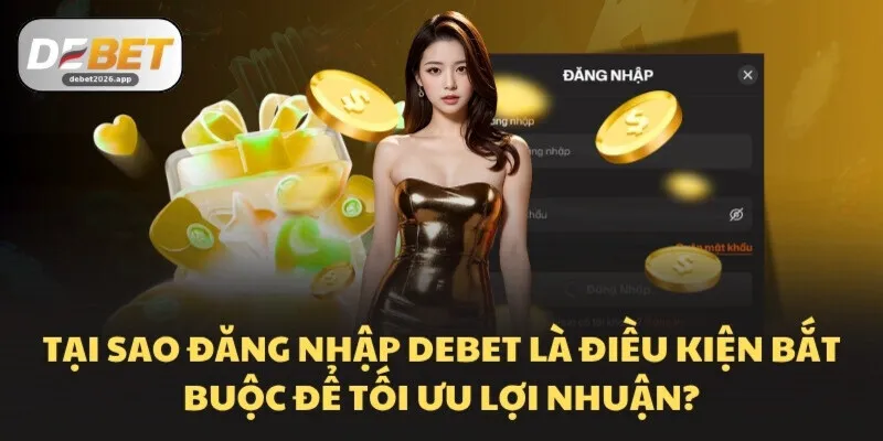 Tại sao đăng nhập DEBET là điều kiện bắt buộc để tối ưu lợi nhuận?