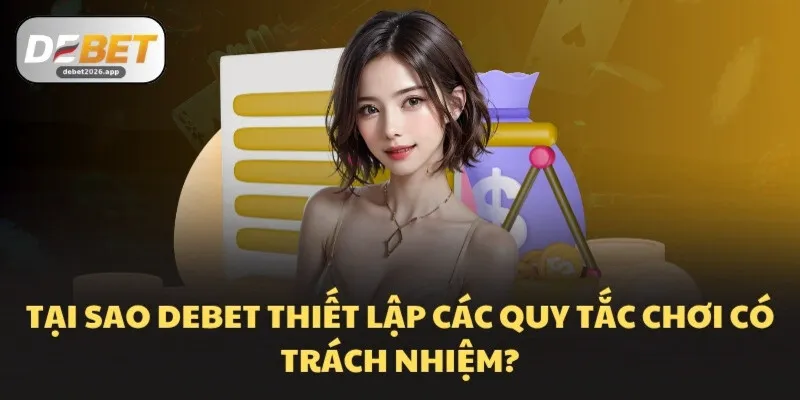 Tại sao DEBET thiết lập các quy tắc chơi có trách nhiệm?